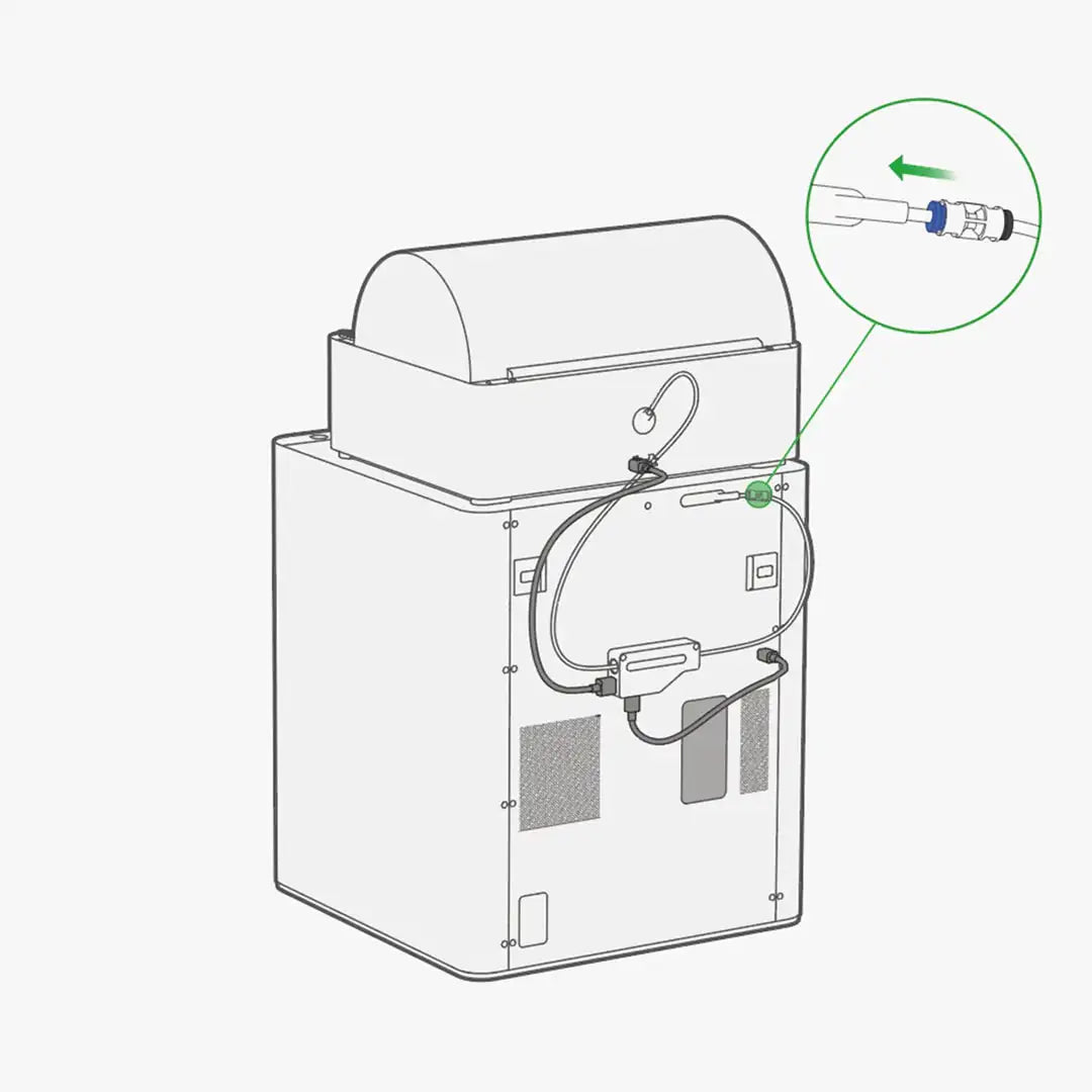 PTFE tube connector