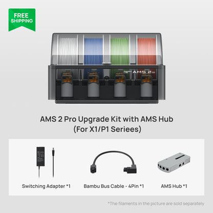 Bambu Lab AMS 2 Pro - Serie X1/P1 - Paquetes combinados